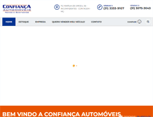 Tablet Screenshot of confiancaautomoveis.com